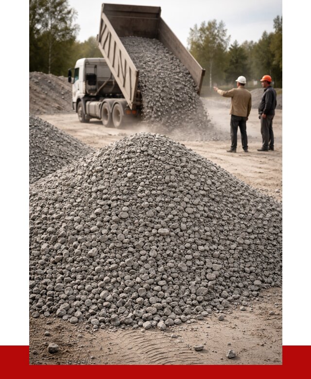 Гранитный щебень фракция 0-5 в Рыбинске от 3018 руб ПРОНЕРУДРбн