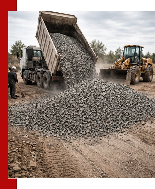 Гранитный щебень фракция 10-20 с доставкой в Рыбинске