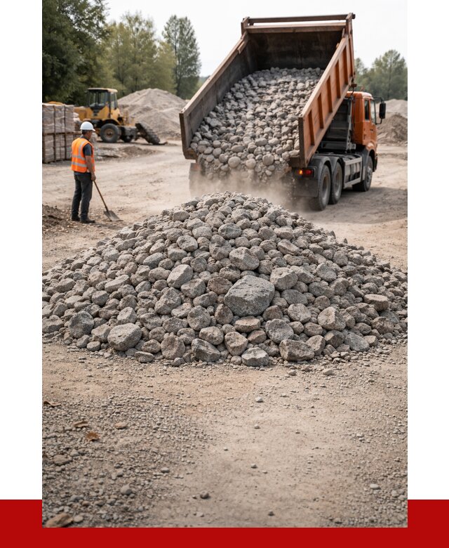 Гранитный щебень фракция 70-150 в Рыбинске от 1717 | ПРОНЕРУДРбн