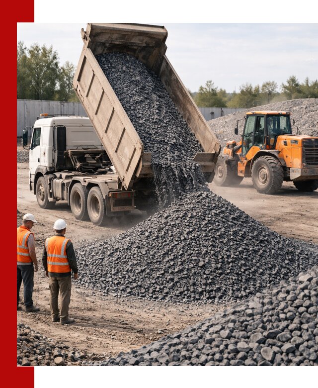 Доставка и продажа щебня габбро-диабаза в Рыбинске