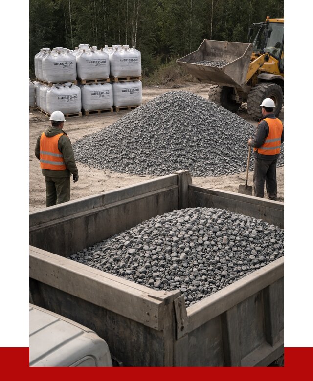 Щебень габбро диабаз 20-40 в Рыбинске от 3539 руб. | ПРОНЕРУДРбн