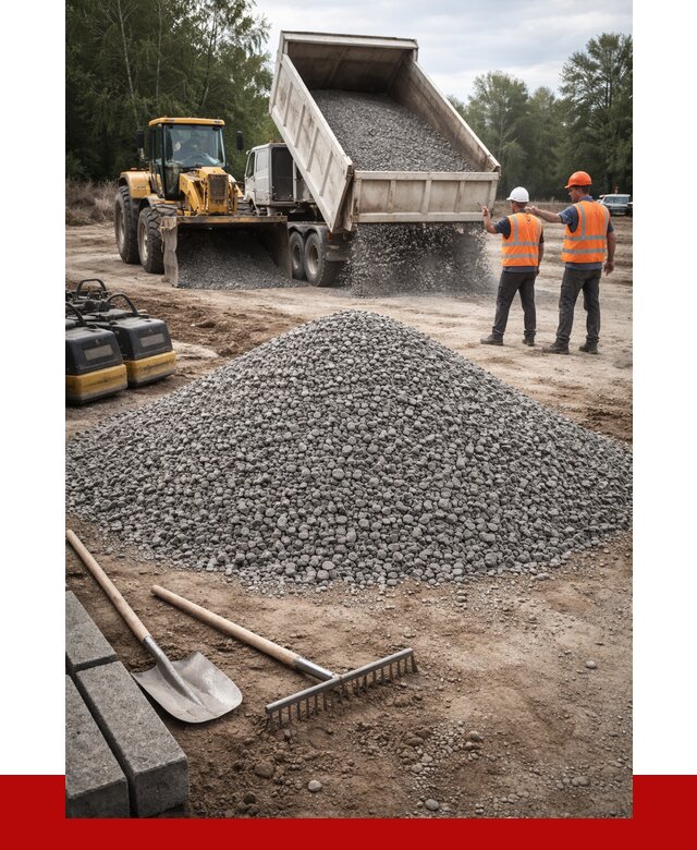 Гравийный щебень купить в Рыбинске от 2290 р. ПРОНЕРУДРбн