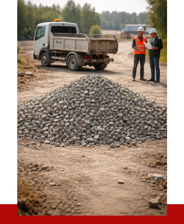 Гравийный щебень фракция 20-40 в Рыбинске от 1249 р. | ПРОНЕРУДРбн