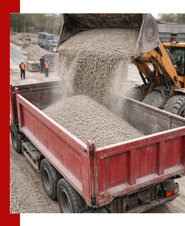 Купить известняковый щебень фракции 0-5 с доставкой в Рыбинске