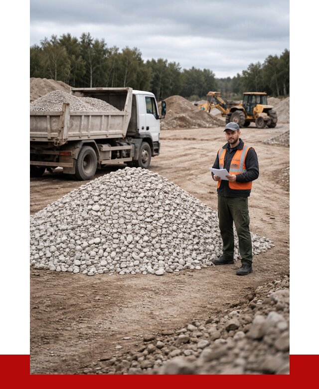 Доломитовый щебень в Рыбинске купить от 2290 р., ПРОНЕРУДРбн