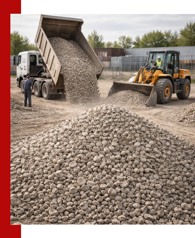 Доломитовый щебень фракции 20–41 с доставкой в Рыбинске