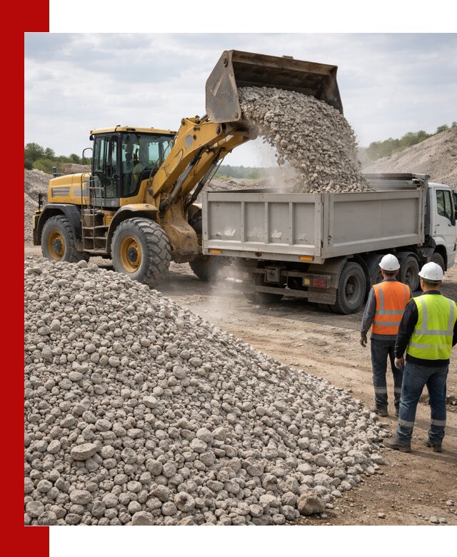 Доломитовый щебень фракция 40–71 доставка и продажа в Рыбинске