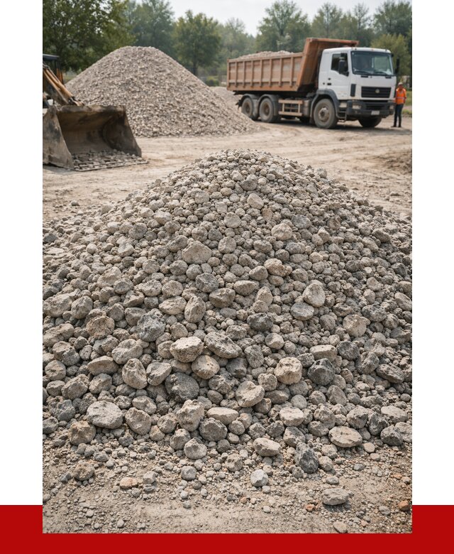 Вторичный щебень фракция 20-40 в Рыбинске от 2290 р ПРОНЕРУДРбн