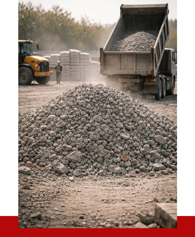 Вторичный щебень фракция 70-150 в Рыбинске от 1457 р. | ПРОНЕРУДРбн