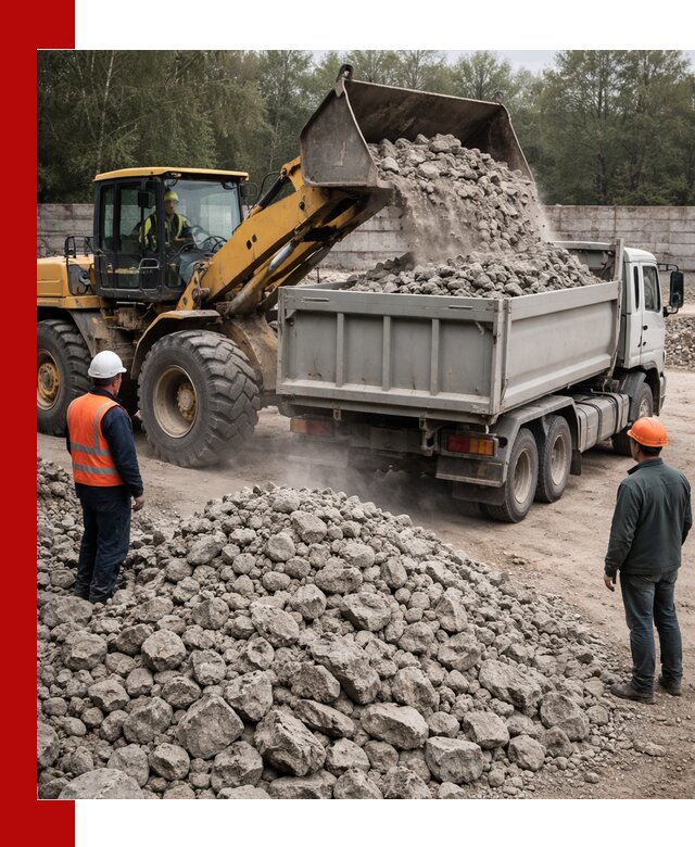 Вторичный щебень фракция 70–150 в Рыбинске с доставкой