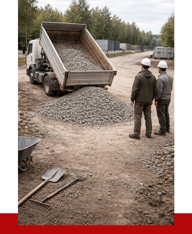 Бетонный щебень фракция 5-20 в Рыбинске от 3331 р., ПРОНЕРУДРбн