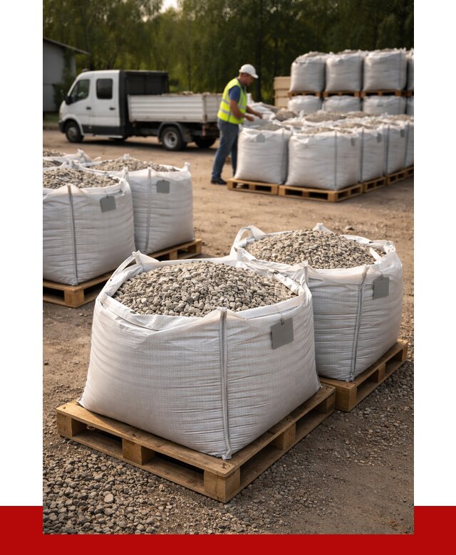 Щебень в мешках с доставкой в Рыбинске от 4371 р. | ПРОНЕРУДРбн