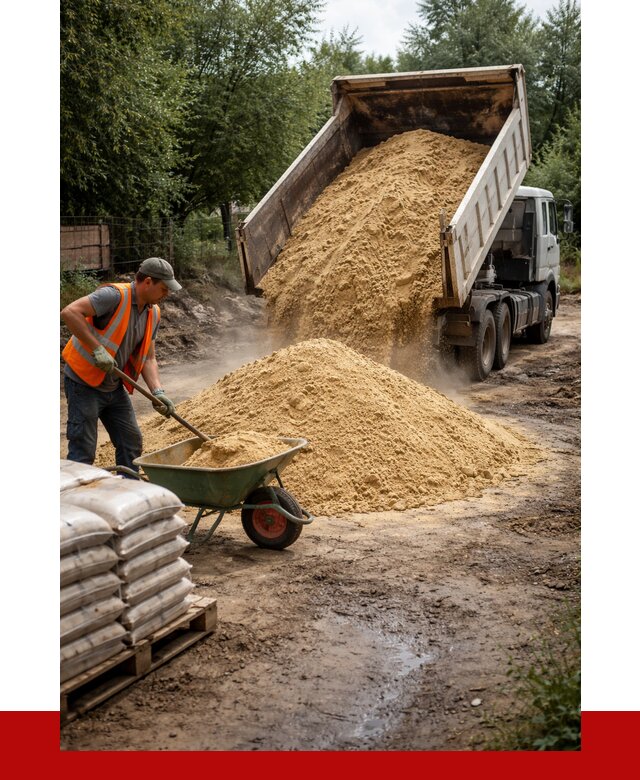 Купить песок с доставкой в Рыбинске от 1873 р. | ПРОНЕРУДРбн