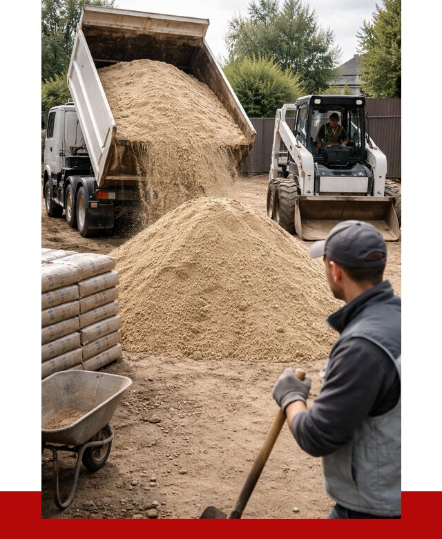 Мытый речной песок с доставкой в Рыбинске от 1509 р. | ПРОНЕРУДРбн