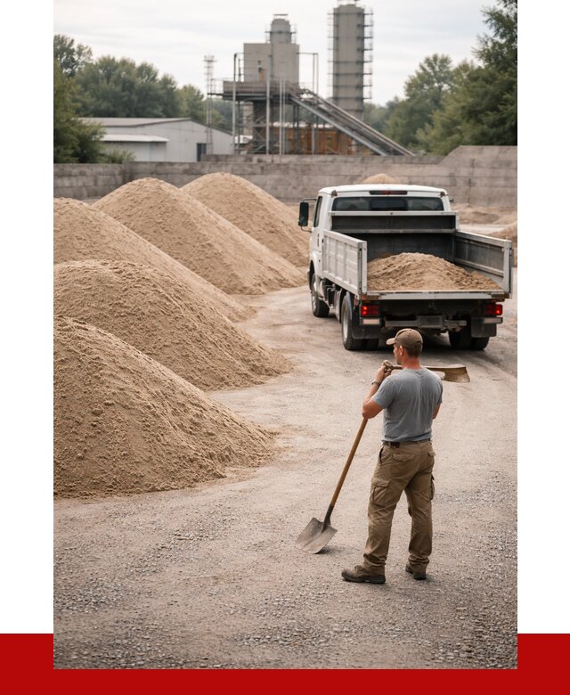 Мытый песок в Рыбинске от 1301 р. с доставкой ПРОНЕРУДРбн