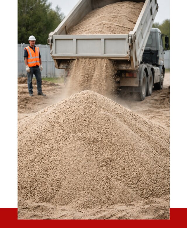 Купить сеяный песок с доставкой в Рыбинске от 2290 р ПРОНЕРУДРбн