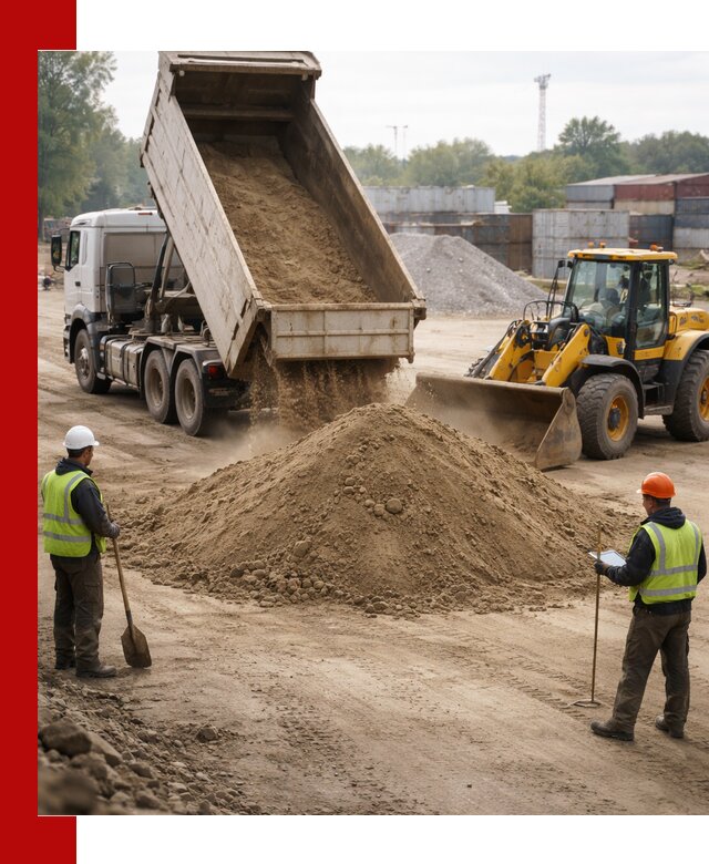 Доставка и продажа пескогрунта оптом и в розницу в Рыбинске