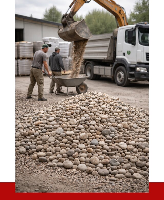 Галька декоративная в Рыбинске от 3331 р. за куб | ПРОНЕРУДРбн