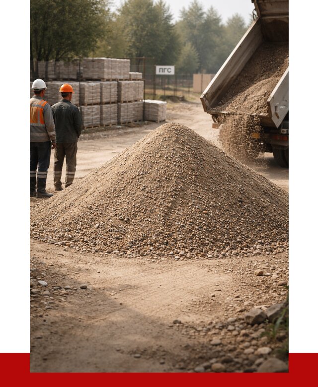 ПГС С1 с доставкой в Рыбинске от 2914 р. за куб | ПРОНЕРУДРбн