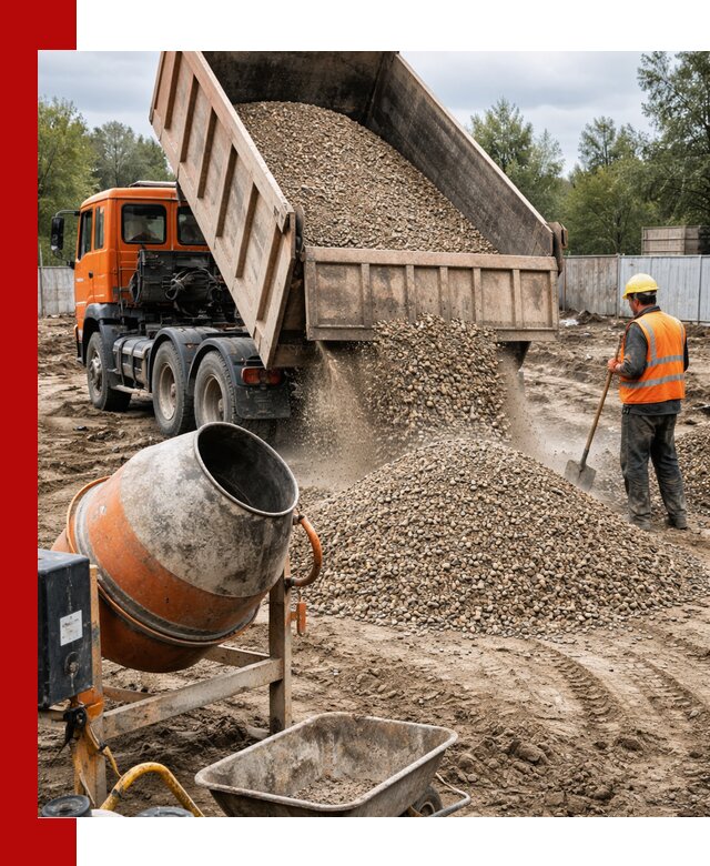 Опгс для бетона с доставкой самосвалом в Рыбинске от производителя