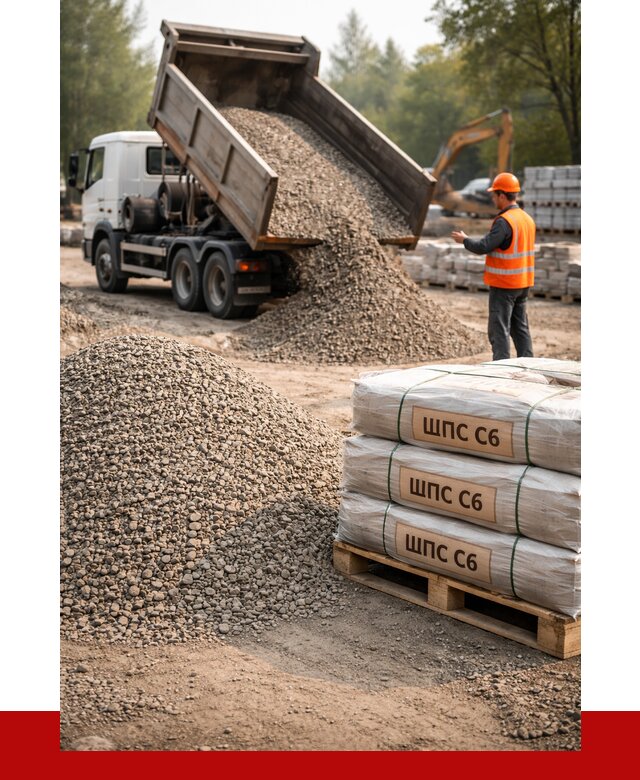 ЩПС С6 в Рыбинске с доставкой от 2290 р. за куб | ПРОНЕРУДРбн