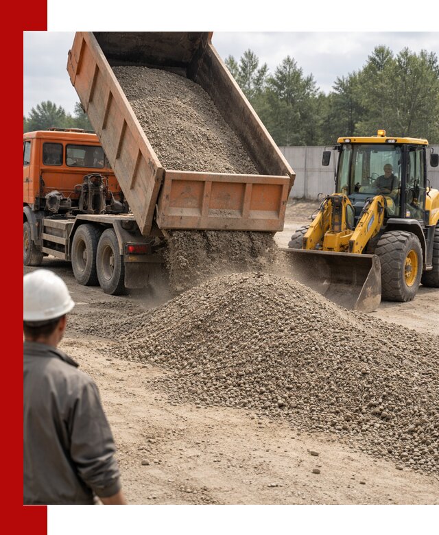 Доставка щпс С8 самосвалами в Рыбинске от производителя