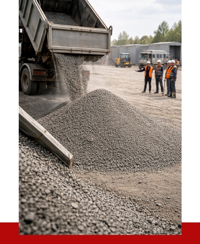 Гравийный отсев 0-5 в Рыбинске от 1249 р. с доставкой | ПРОНЕРУДРбн