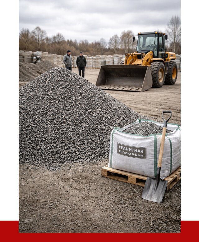 Купить гранитную крошку в Рыбинске от 4996 р. с доставкой | ПРОНЕРУДРбн