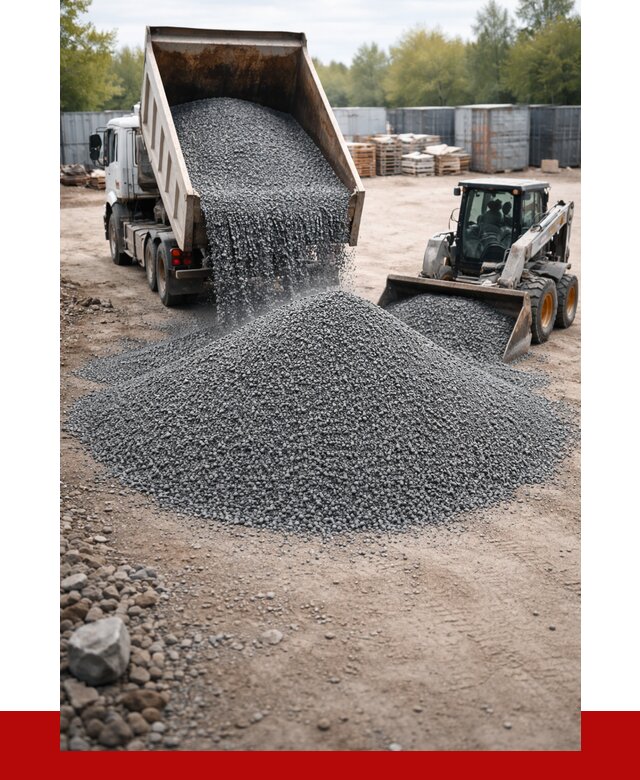 Гранитная крошка фракция 2 5 в Рыбинске от 4371 р. | ПРОНЕРУДРбн
