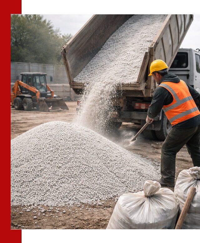 Доставка перлита вспученного в Рыбинске оптом и в розницу