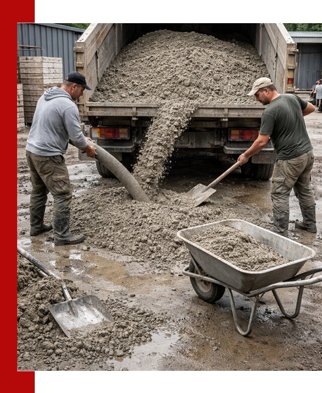 Цементно-песчаная смесь М150 доставка в Рыбинске