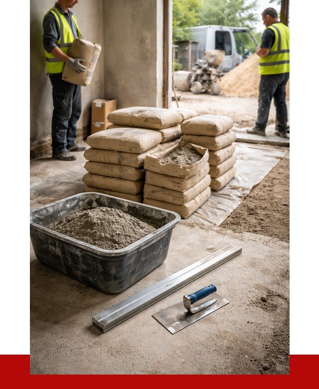 Купить сухую смесь для стяжки в Рыбинске от 4684 р. | ПРОНЕРУДРбн