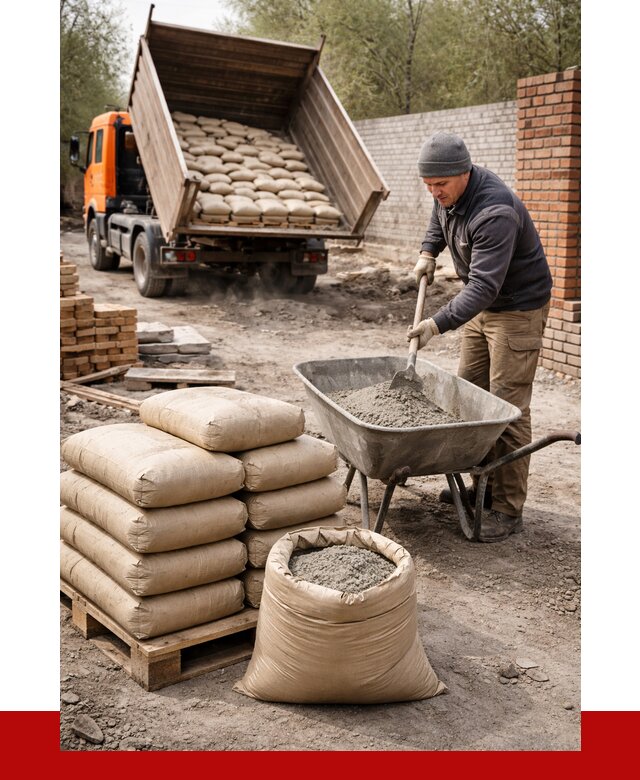 Купить сухую смесь для кладки в Рыбинске от 1249 р. | ПРОНЕРУДРбн