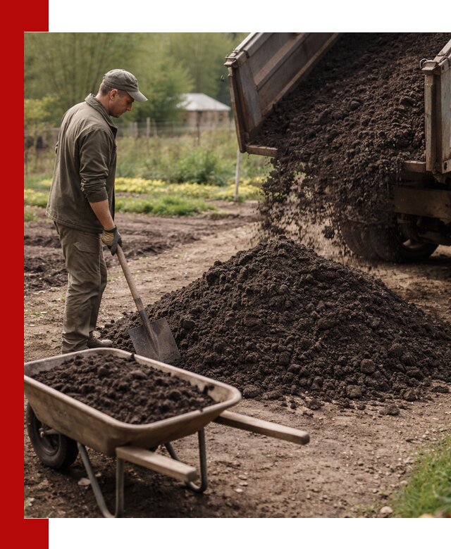 Доставка качественной земли для огорода в Рыбинске