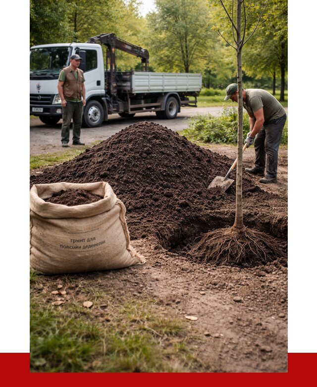 Грунт для посадки деревьев в Рыбинске от 1249 р. | ПРОНЕРУДРбн