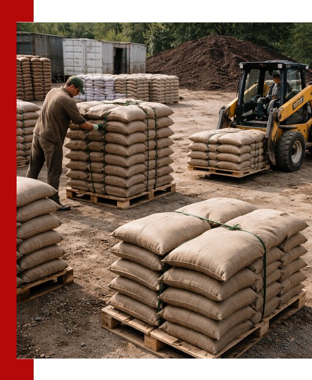 Доставка торфа в мешках по выгодным ценам в Рыбинске