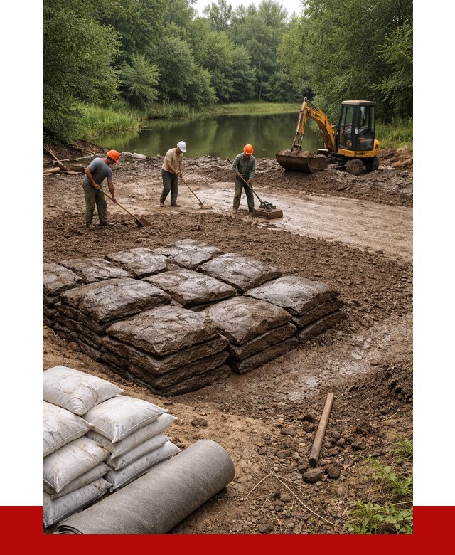 Купить глину для пруда в Рыбинске от 4684 р. с доставкой | ПРОНЕРУДРбн