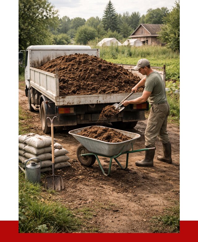 Купить коровий навоз с доставкой в Рыбинске от 1873 р. | ПРОНЕРУДРбн