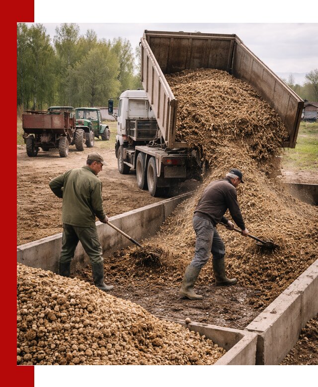 Куриный помет с доставкой в Рыбинске оптом и в розницу
