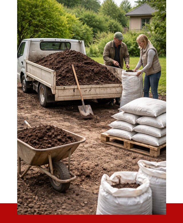 Перегной в мешках с доставкой в Рыбинске от 2290 р. | ПРОНЕРУДРбн