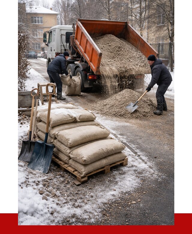 Противогололедные материалы оптом в Рыбинске от 4371 р. | ПРОНЕРУДРбн