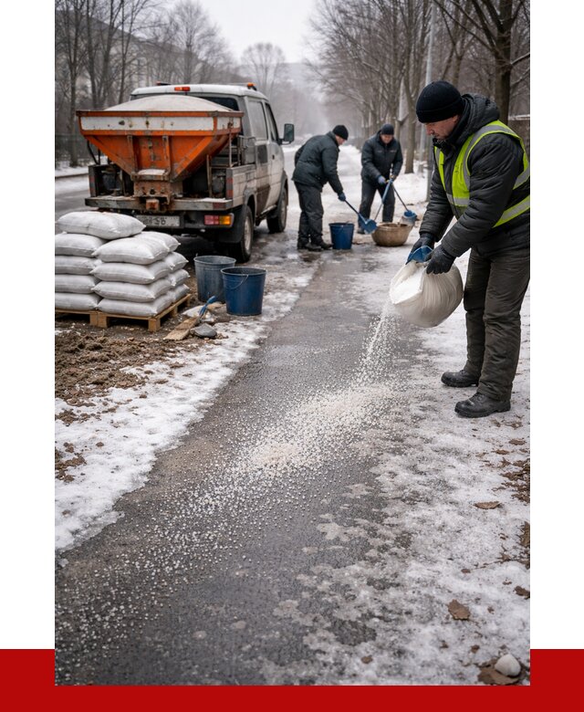 Реагент против гололеда в Рыбинске с доставкой от 4684 р. | ПРОНЕРУДРбн