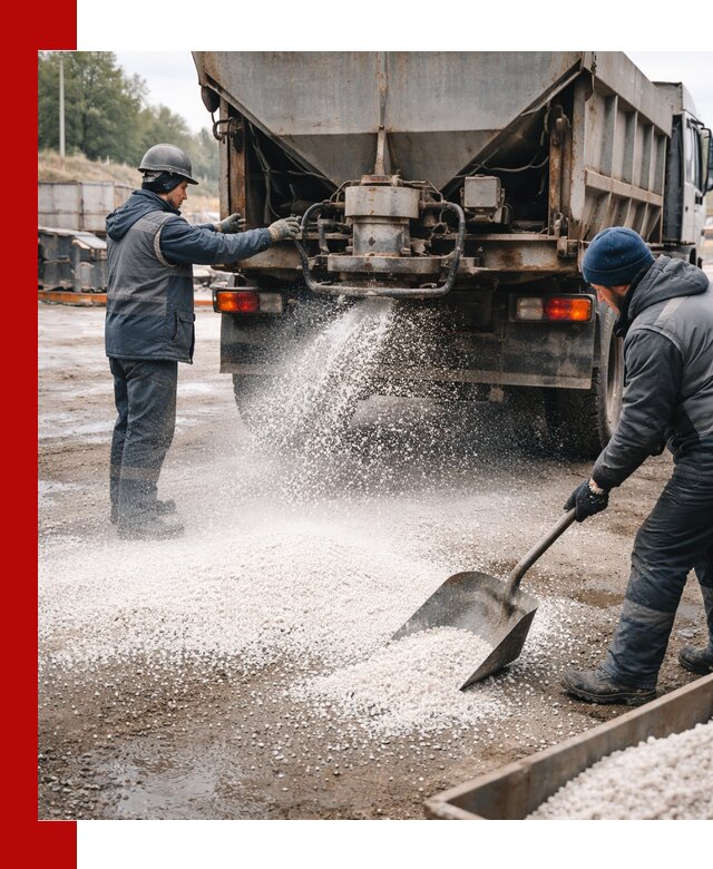 Доставка и продажа хлористого кальция в Рыбинске