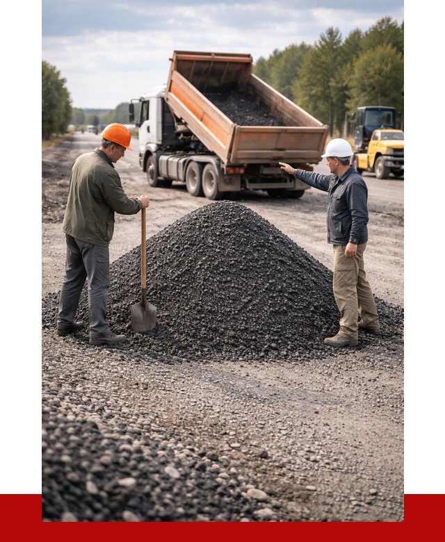 Купить асфальтовую крошку для дорог в Рыбинске от 4371 р. | ПРОНЕРУДРбн