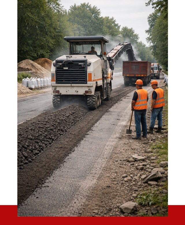 Фрезерованный асфальт в Рыбинске от 2290 р./куб. | ПРОНЕРУДРбн