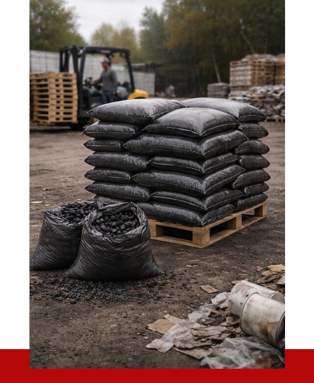 Купить уголь в мешках с доставкой в Рыбинске от 7806 р. | ПРОНЕРУДРбн