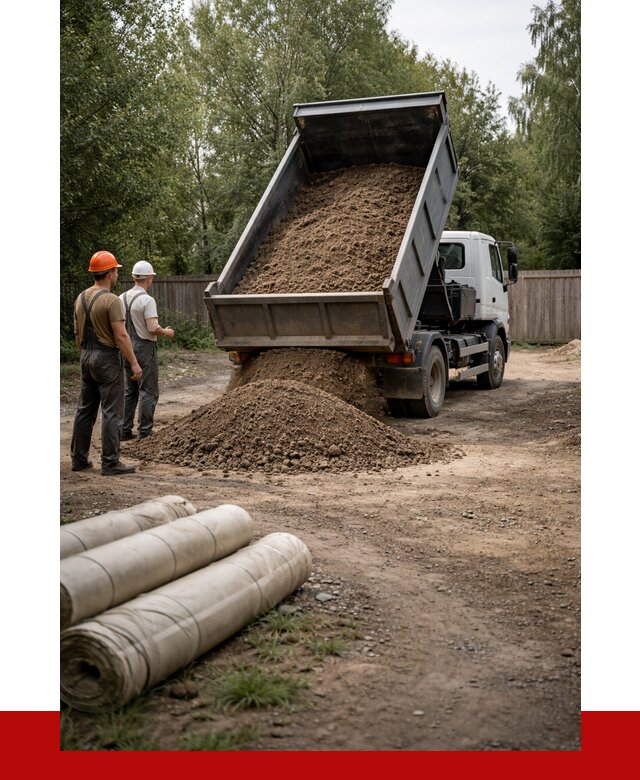 Доставка сыпучих материалов самосвалом в [cvi] от 4371 р. | ПРОНЕРУДРбн