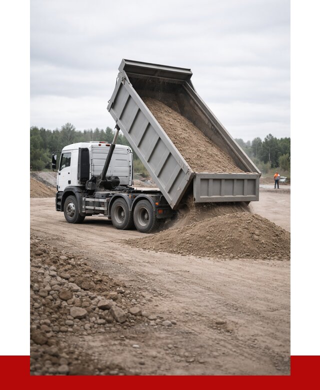 Доставка самосвалом 15 кубов в Рыбинске от 6765 руб. | ПРОНЕРУДРбн