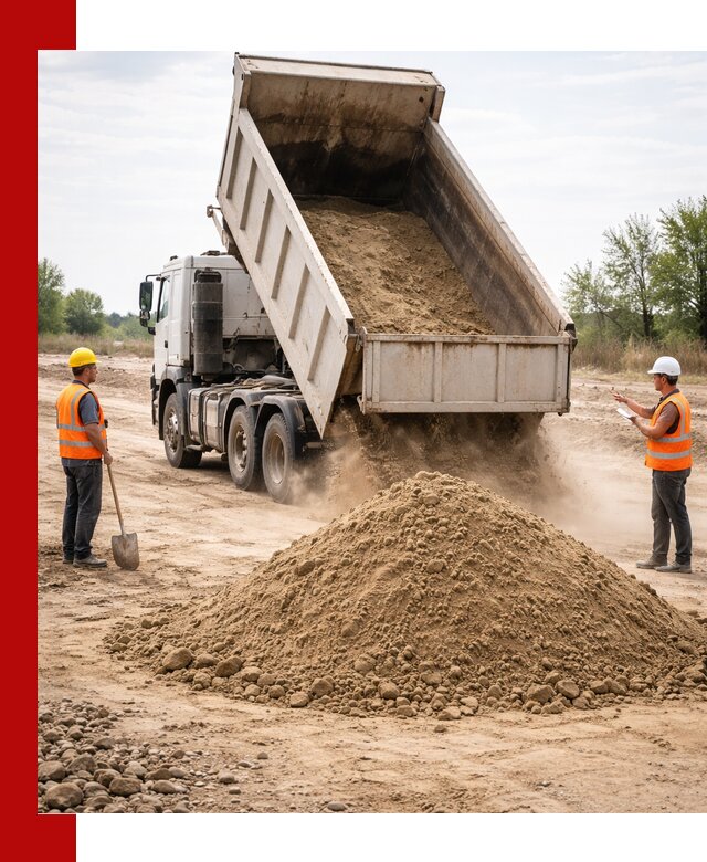 Доставка самосвалом 15 кубов в Рыбинске за город и по городу