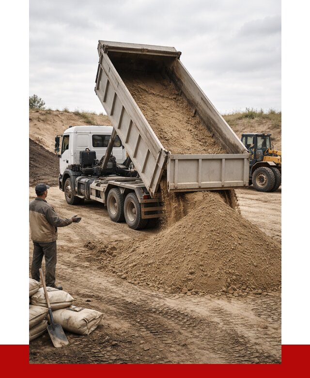 Доставка самосвалом 20 кубов в Рыбинске от 7806 р. | ПРОНЕРУДРбн